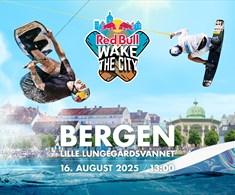 Red Bull Wake the City inntar Lille Lungegårdsvannet 16. august kl. 13.00