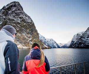 fjordturer fra Bergen om vinteren