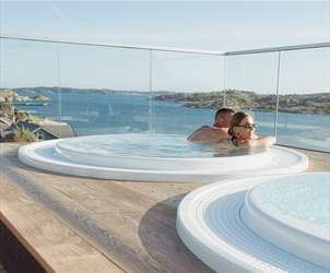 Reis på en workation i Bergensregionen - utsikt over sjøen fra Panorama hotel