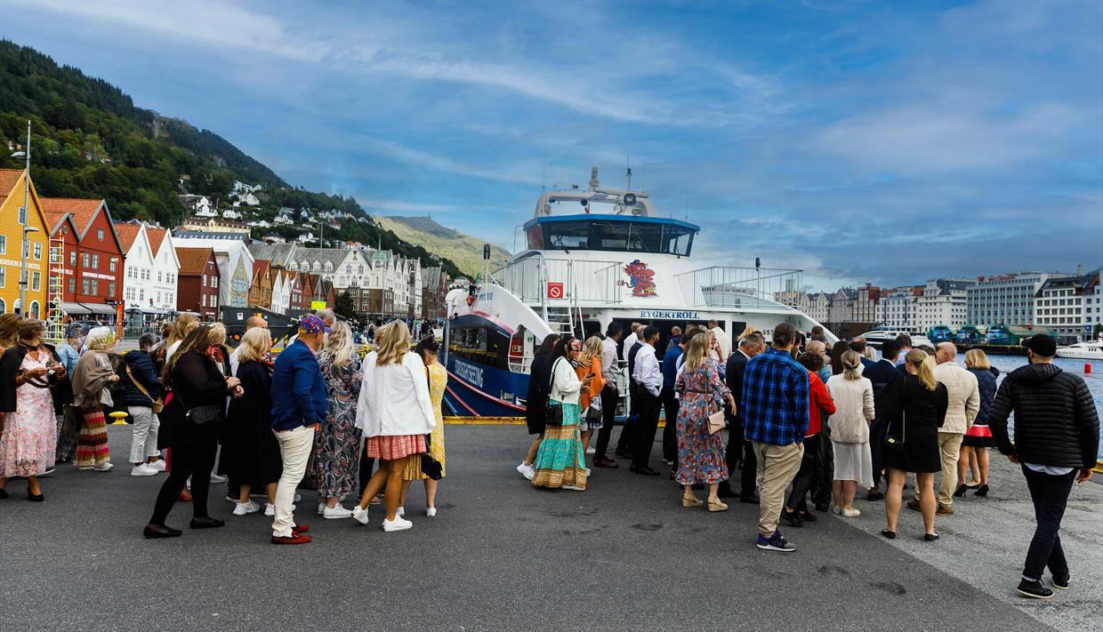 Gruppetur fra Bryggen i Bergen