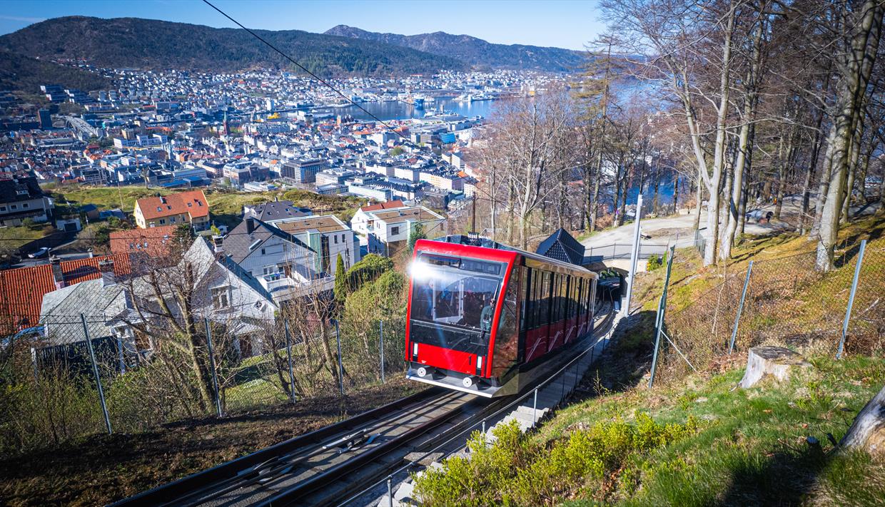 Fløibanen - nye vogner i 2022