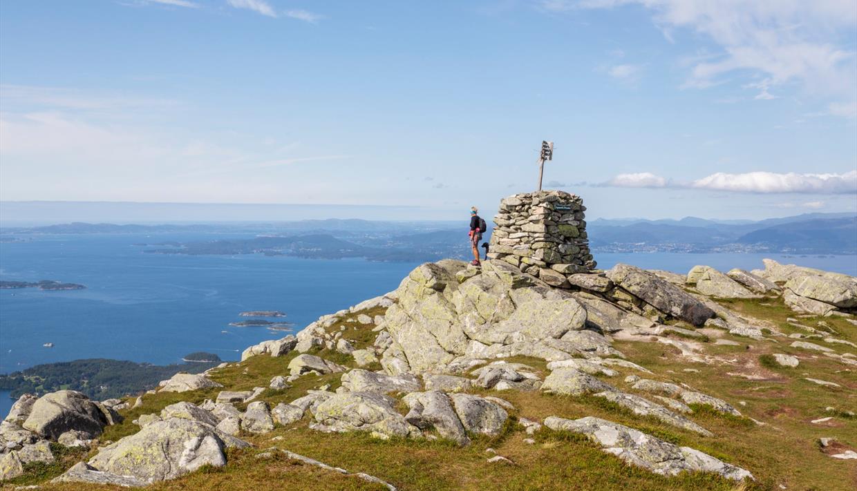 Utsikt fra Tysnessåto