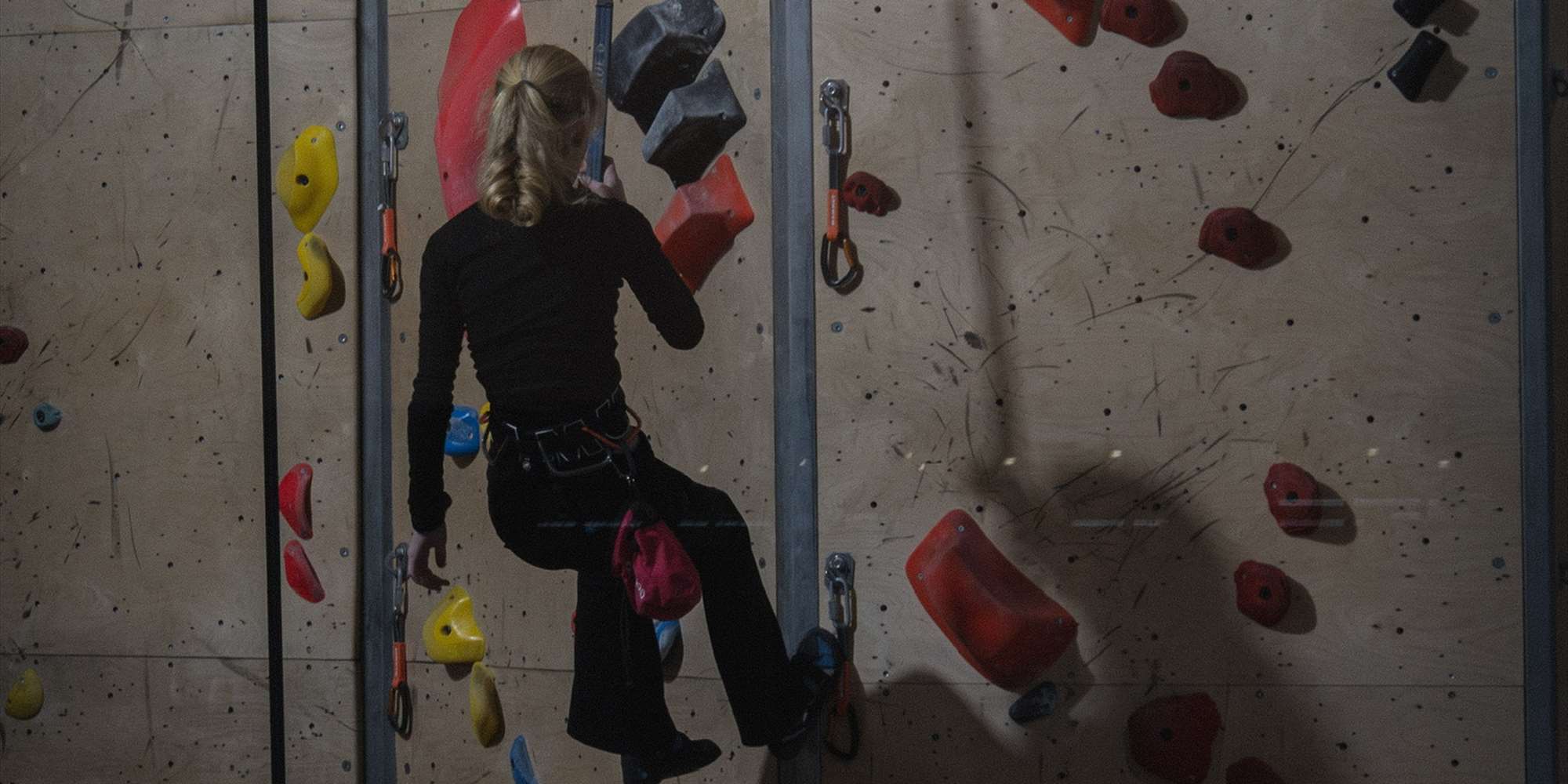 Prøv dere i klatreveggene sammen!