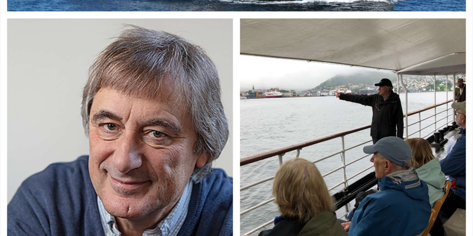 Guidet havnetur langs land med veterandampskipet "Stord I".