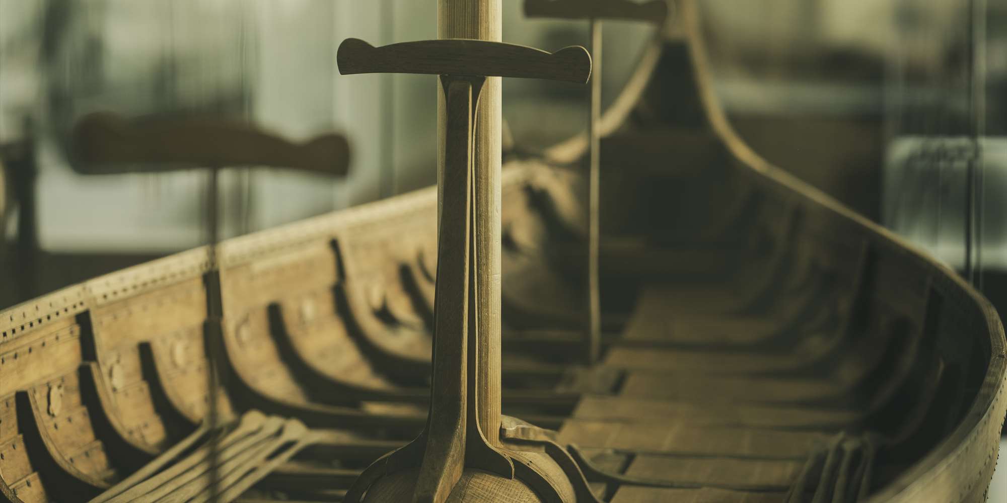 En ny utstilling om vikingskipene
