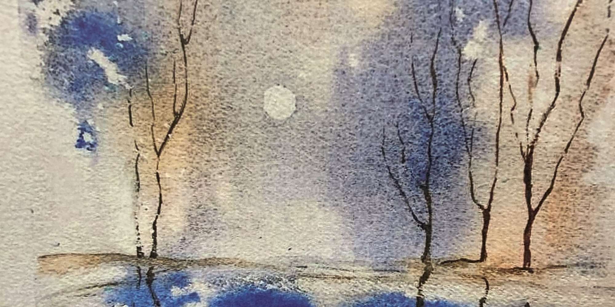 Folkeverksted: Akvarellmaling og speiling i vann