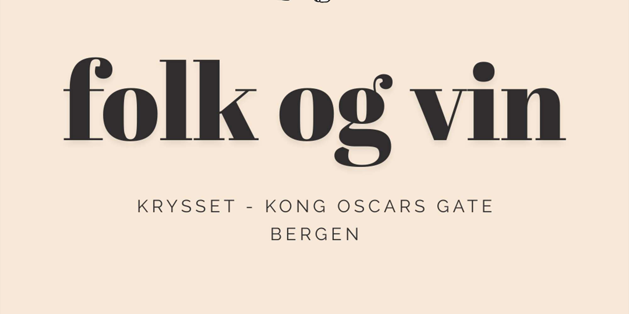 Folk og vin – Live i Krysset 11. mars