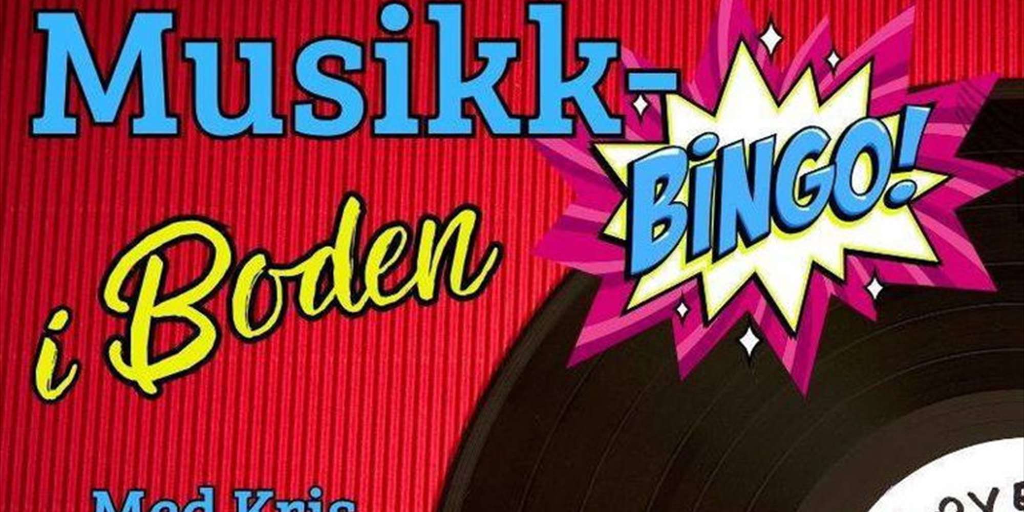 MUSIKKBINGO I BODEN