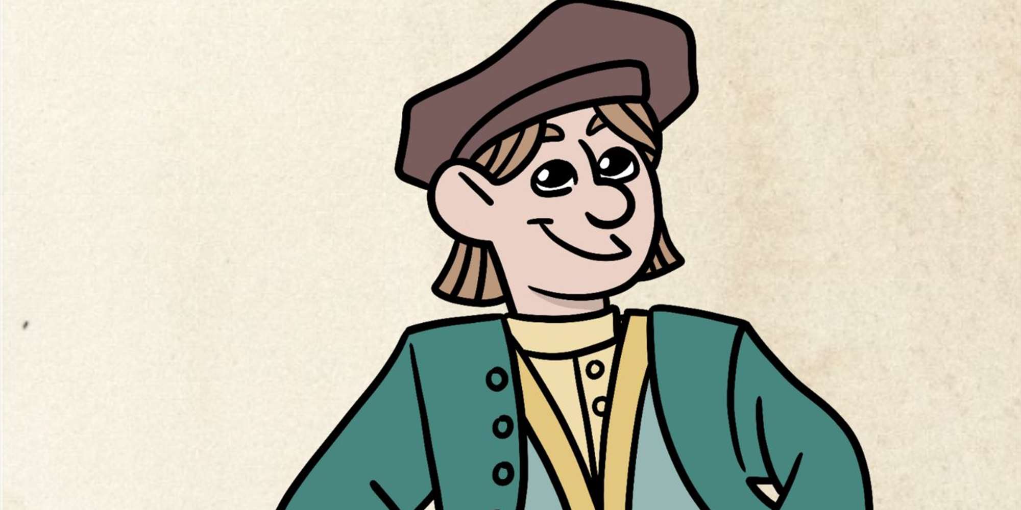 Hanseaten Hans og Rattus på Bryggen