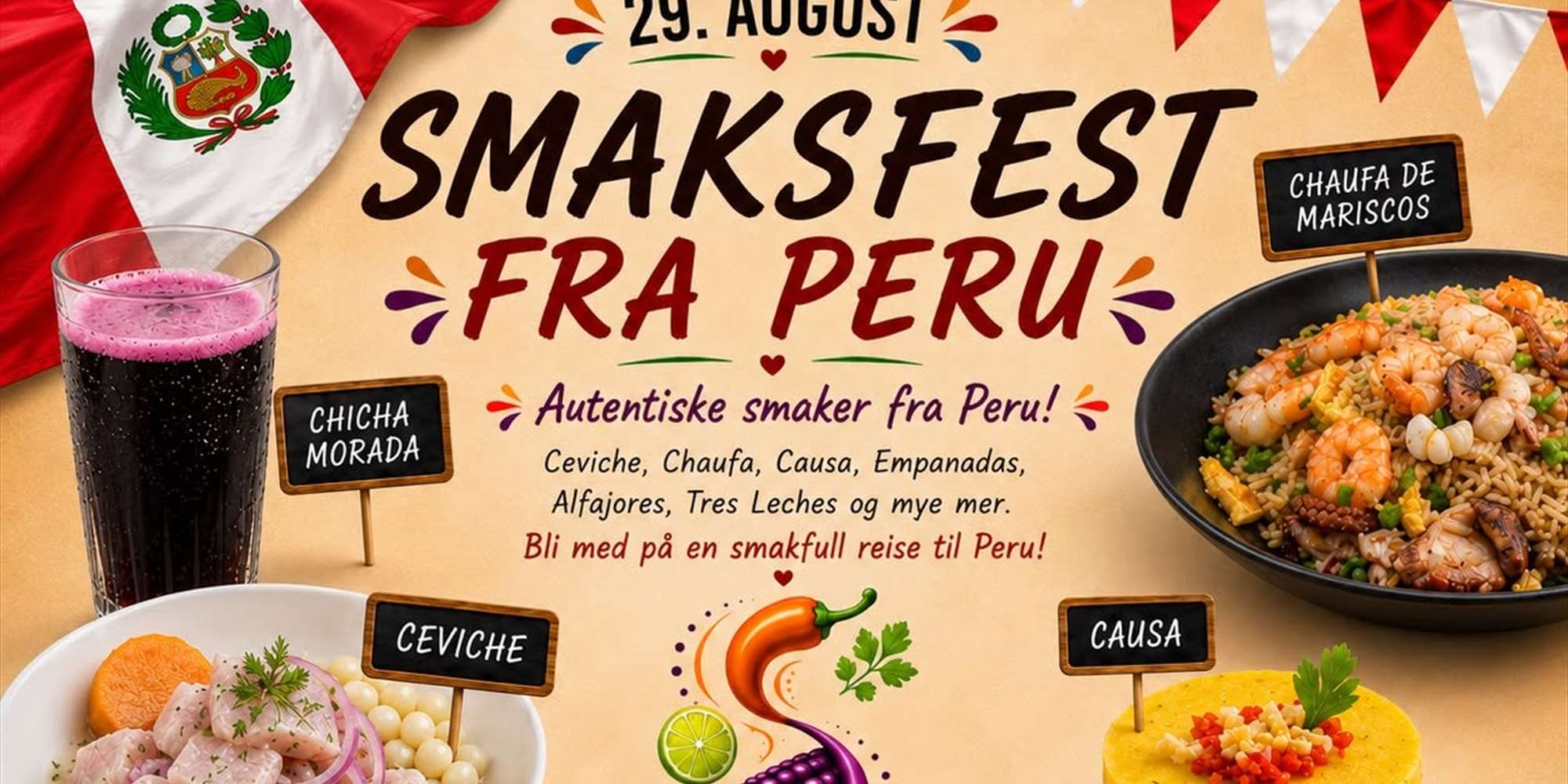 SMAKSFEST FRA PERU