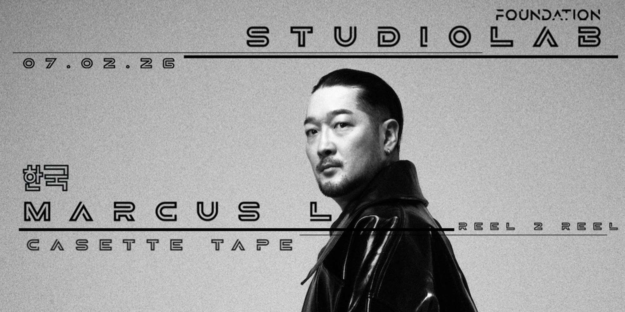 Foundation pres: StudioLab vol. 1 w/ Marus L (reel 2 reel set)