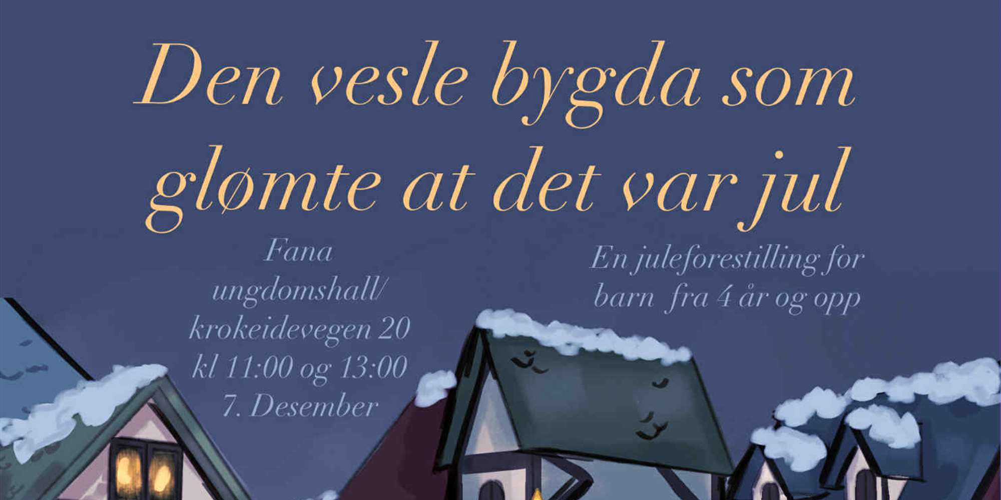 Fana Ungdomslag Juleteater