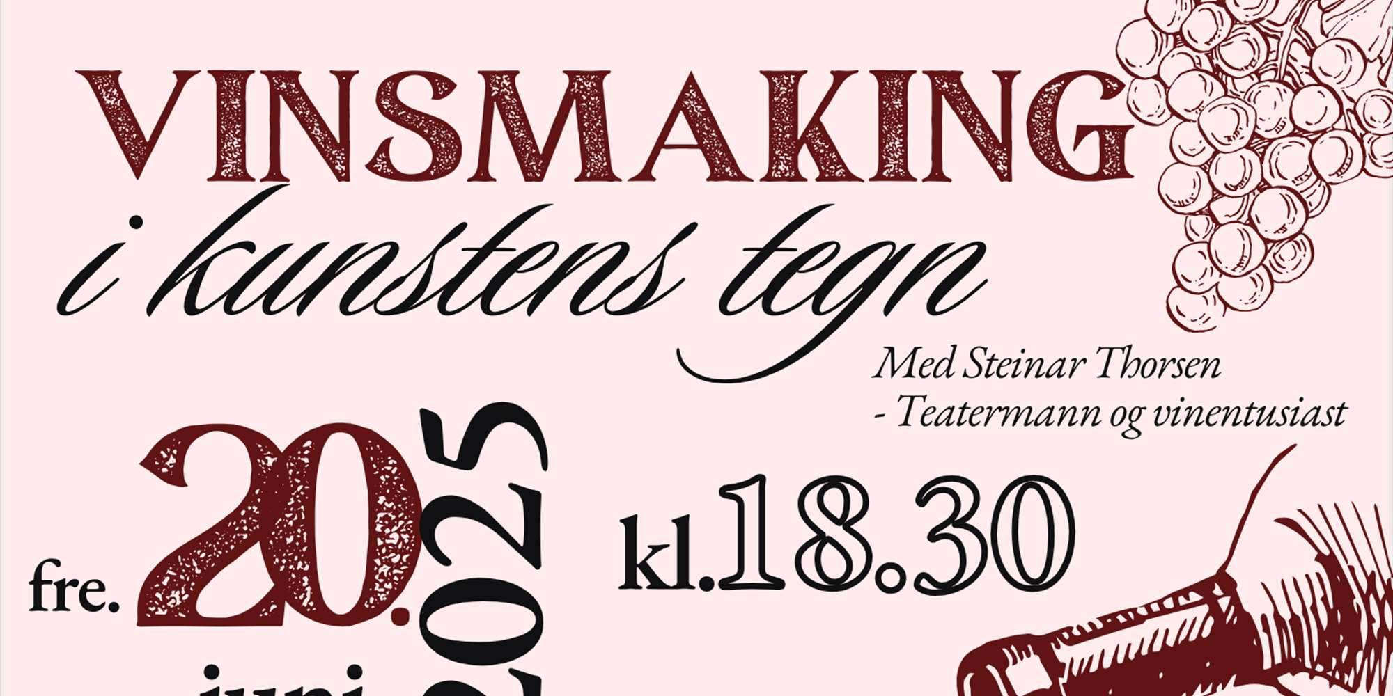 VINSMAKING I KUNSTENS TEGN
