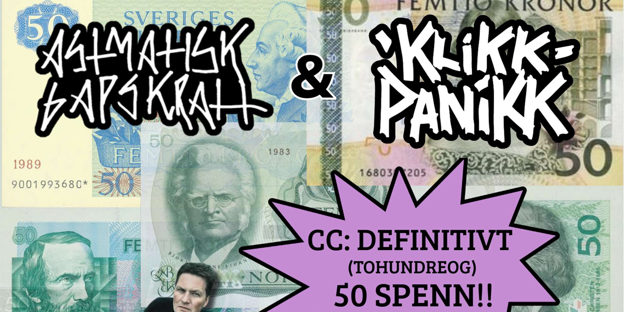 Klikk Panikk + Astmatisk Gapskratt