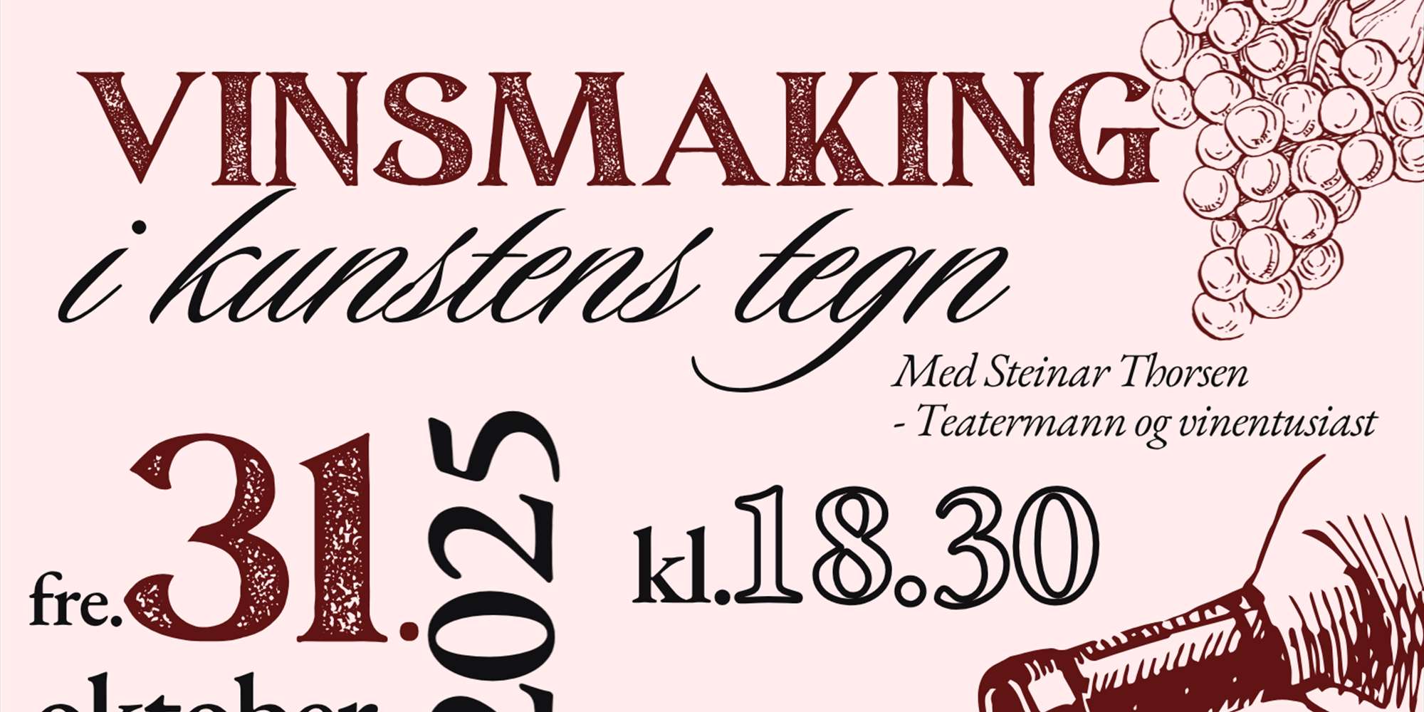 VINSMAKING I KUNSTENS TEGN
