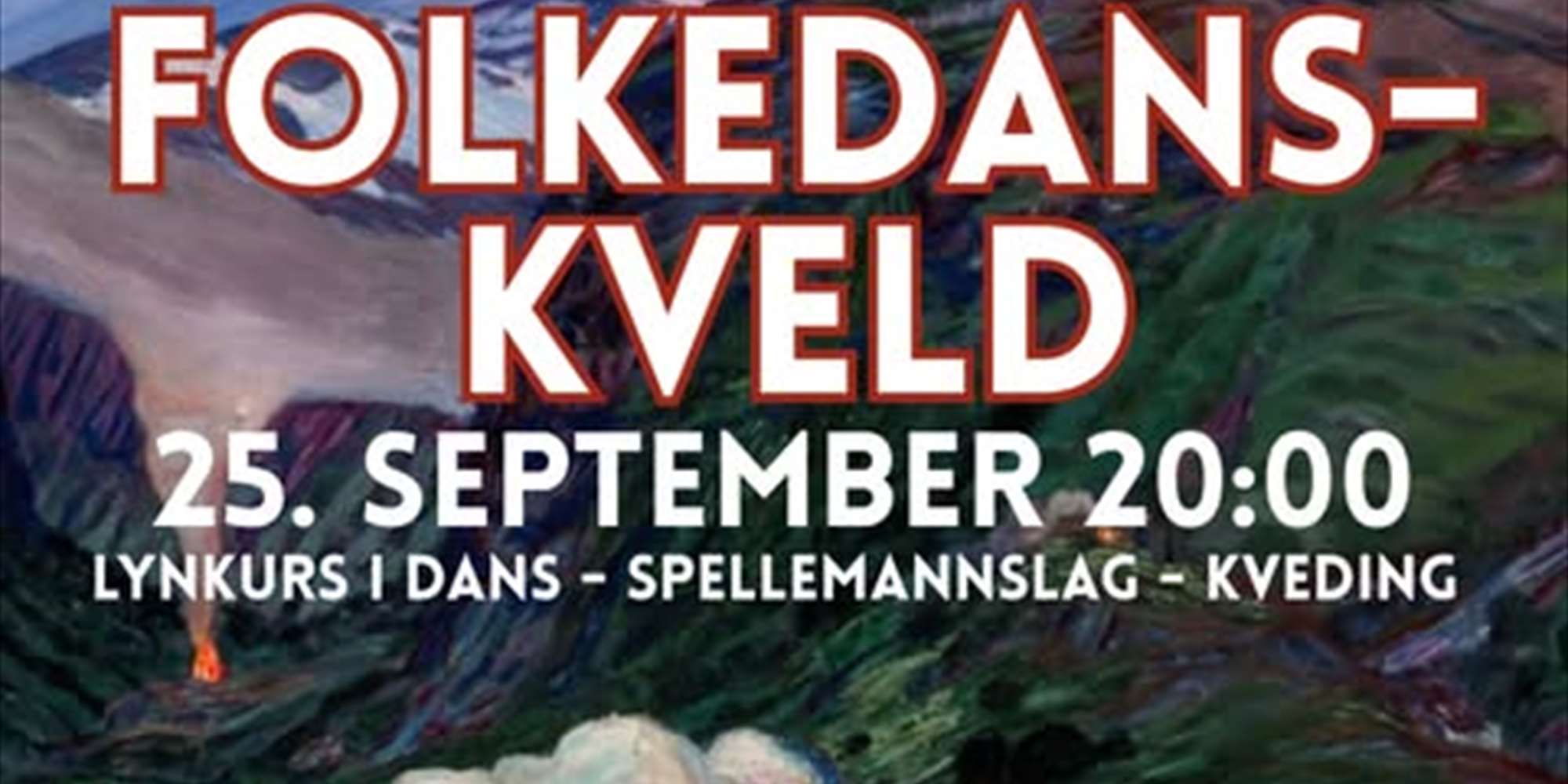 Folkedans-kveld med Bergen Ungdomslag Ervingen!