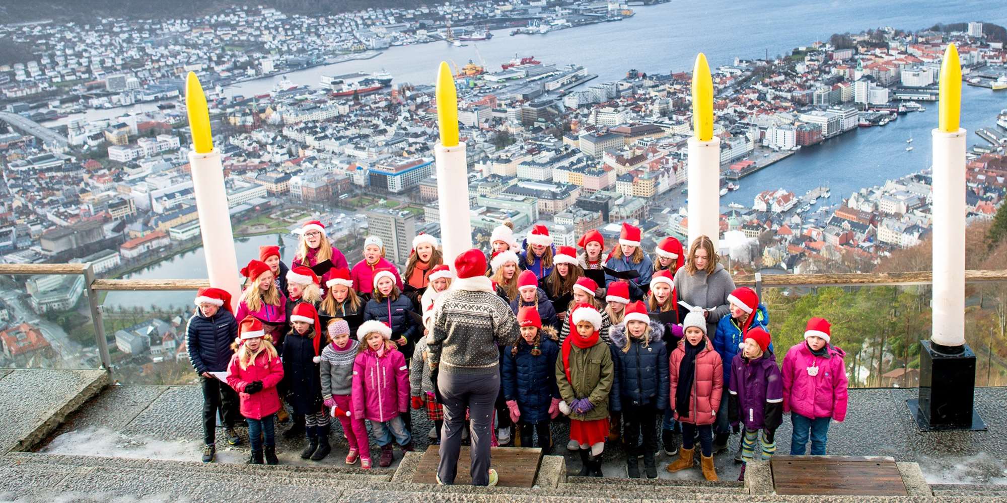 Advent på Fløyen