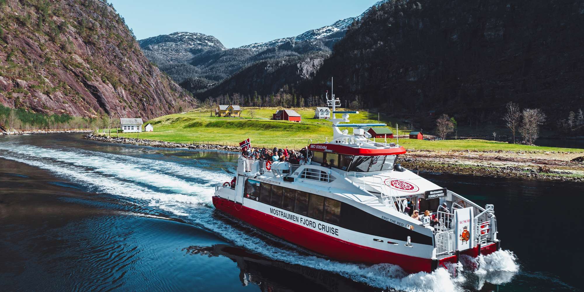 Halvdags fjordcruise fra Bergen til Mostraumen