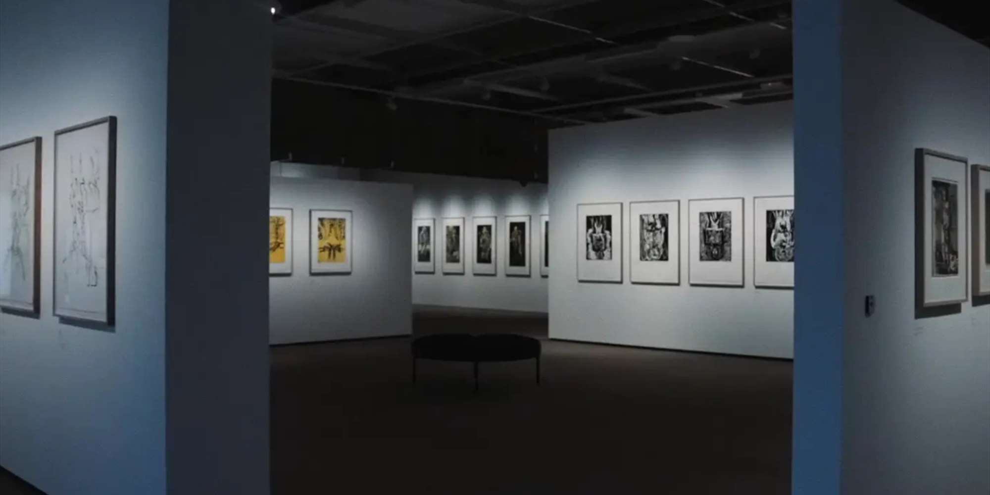 Lærartreff i utstillinga A Life in Print