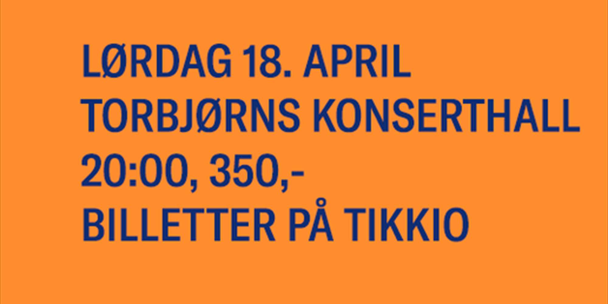 Hemmelig konsert i Torbjørns Konserthall