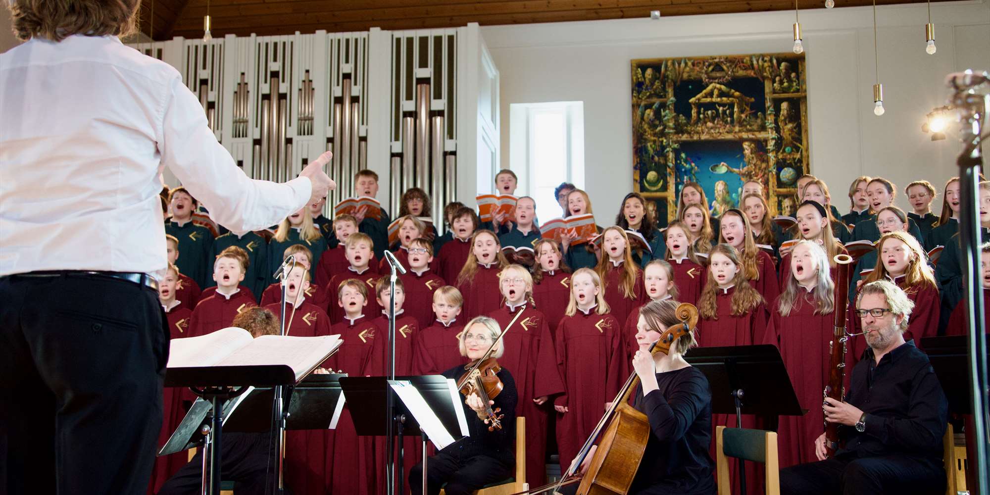 Plateslipp-konsert med Collegium Vocale
