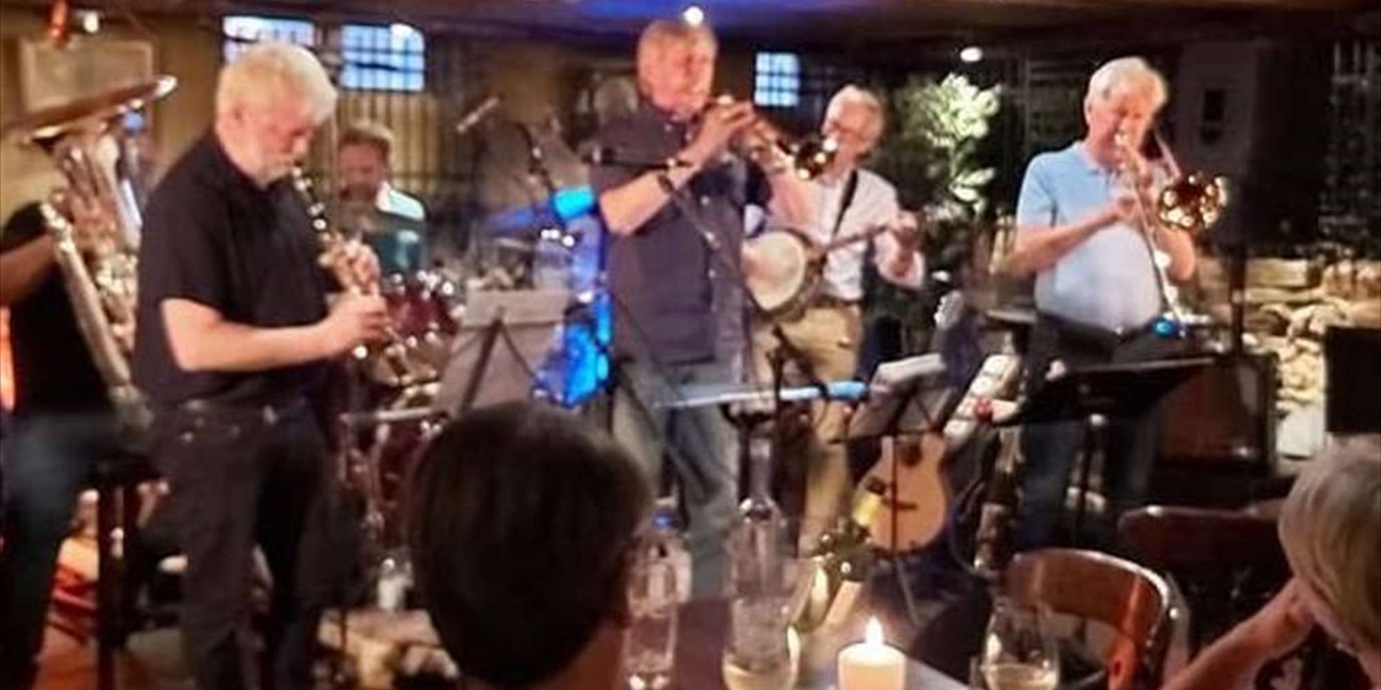 Gladjazzonsert med Fredriksberg Classic Jazzband