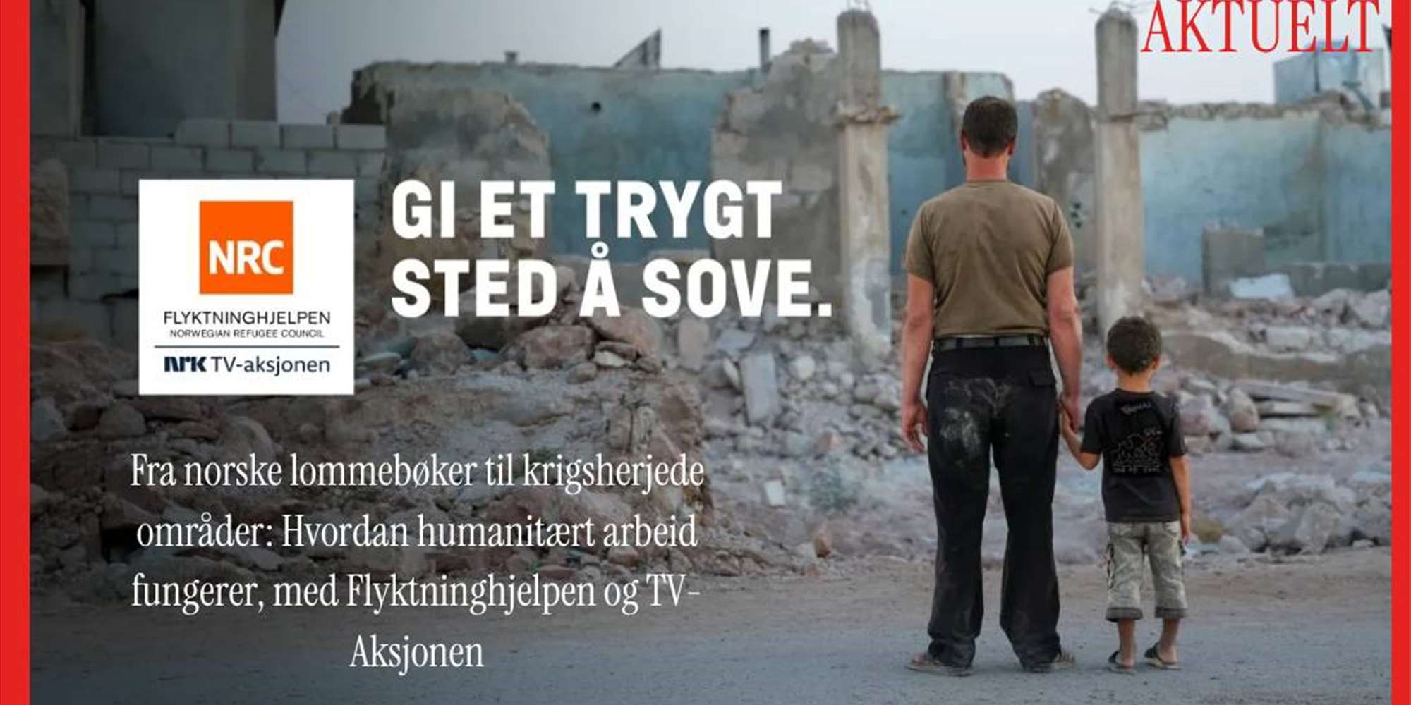 Fra norske lommebøker til krigsherjede områder