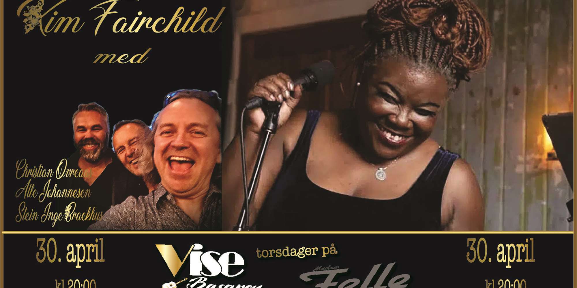 En helt spesiell kveld i ViseBasaren