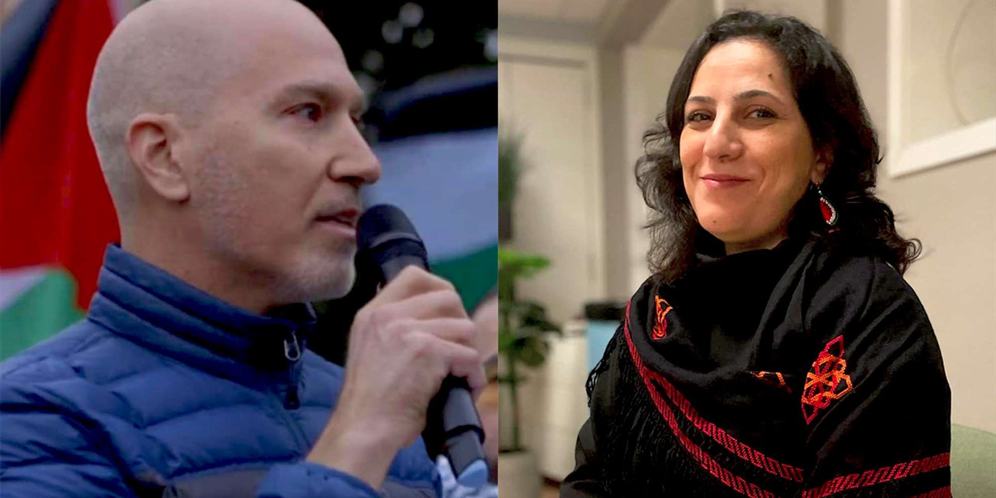 Yonatan Shapira og Laila Abuqatma