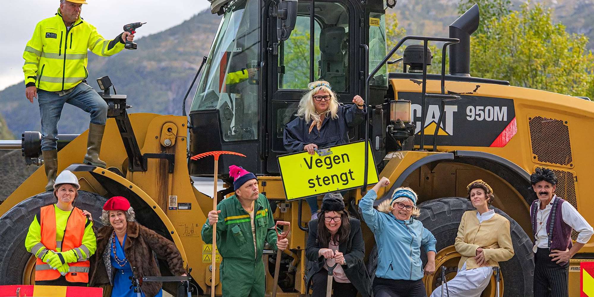 Vent på ledebil