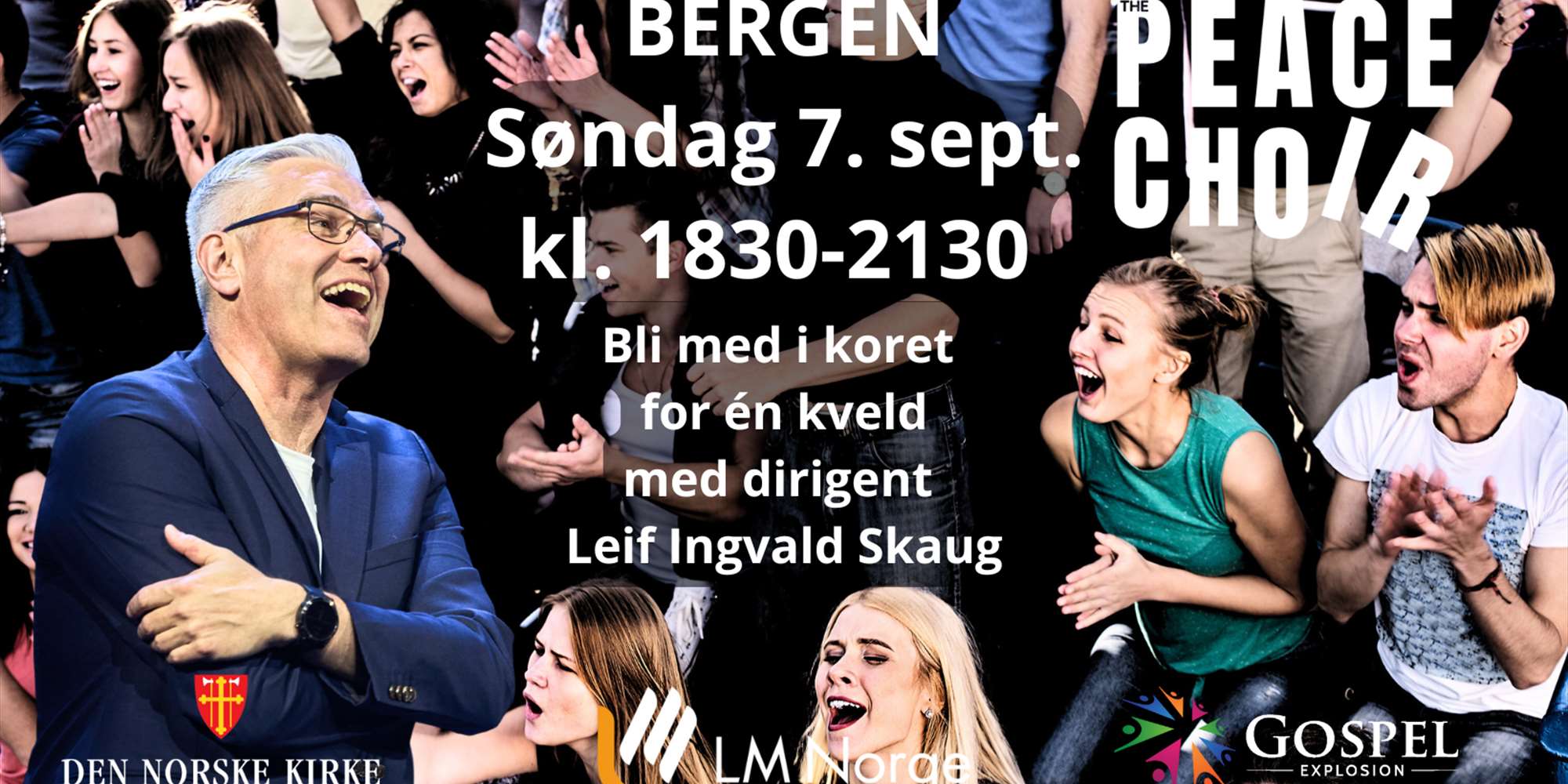 Bli med i Bergens første PEACE CHOIR!