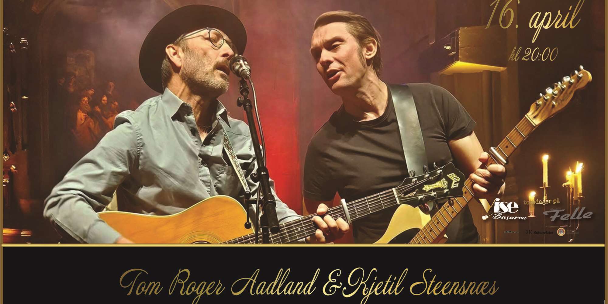 TOM ROGER AADLAND OG KJETIL STEENSNÆS - VISEBASAREN