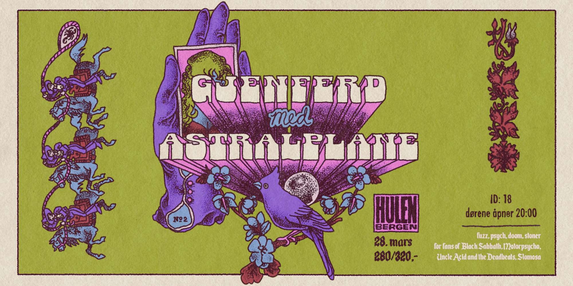 Astralplane + Gjenferd