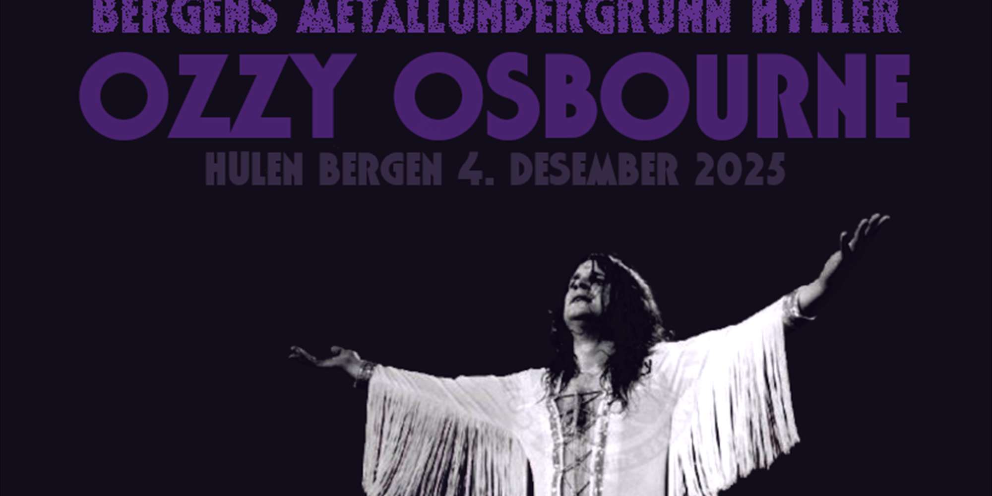 Bergens metallundergrunn hyller Ozzy Osbourne