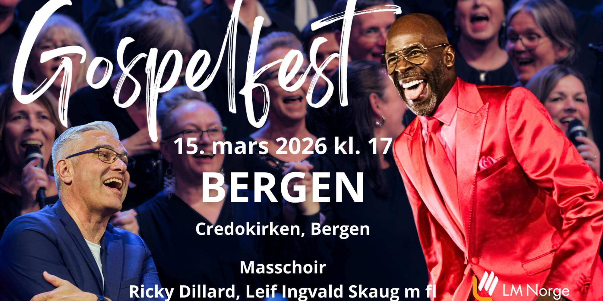 Avslutningskonsert Gospelfest Bergen 2026