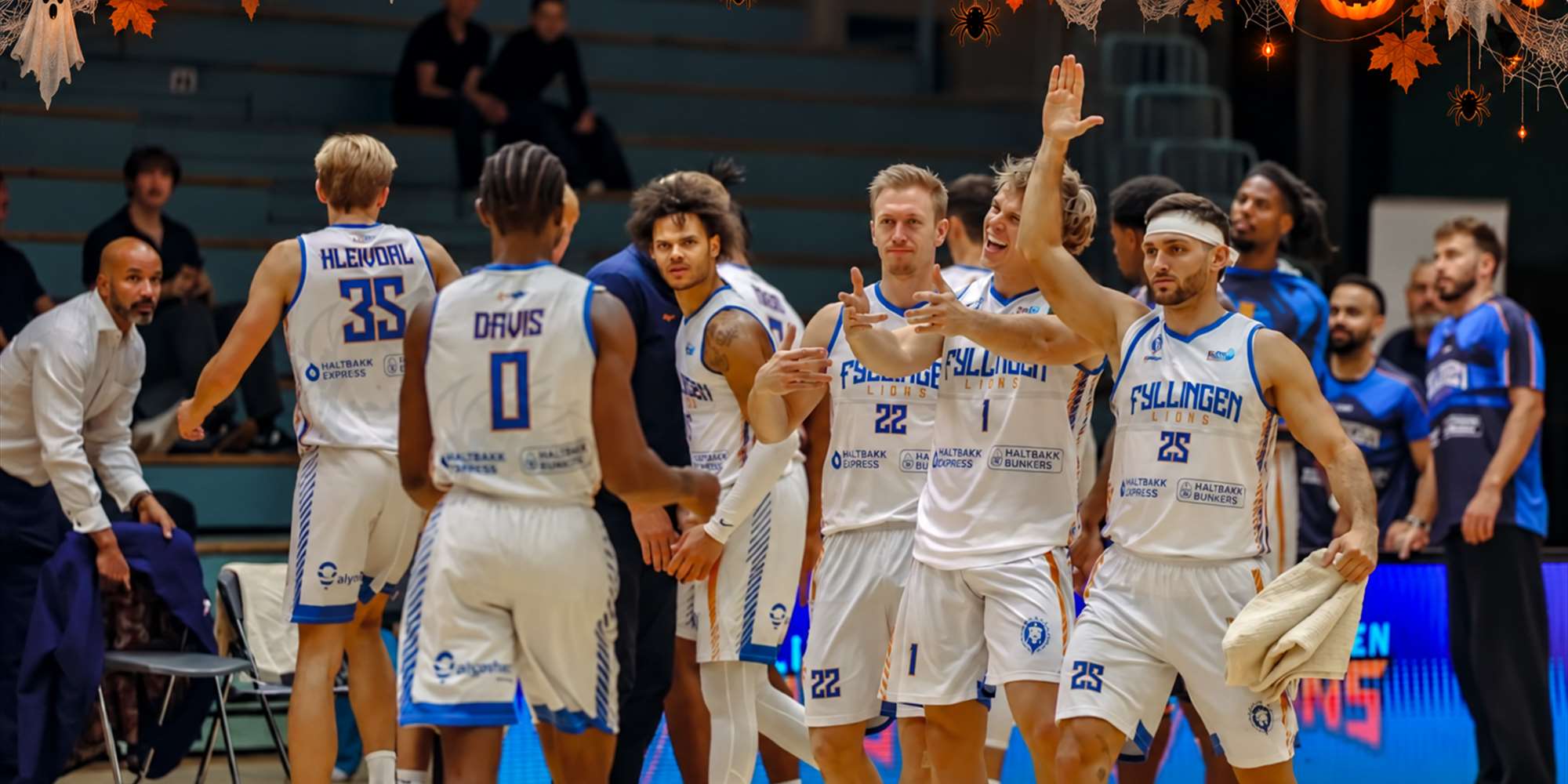 Fyllingen Lions inviterer til kombinert basketkamp og Halloweenfest