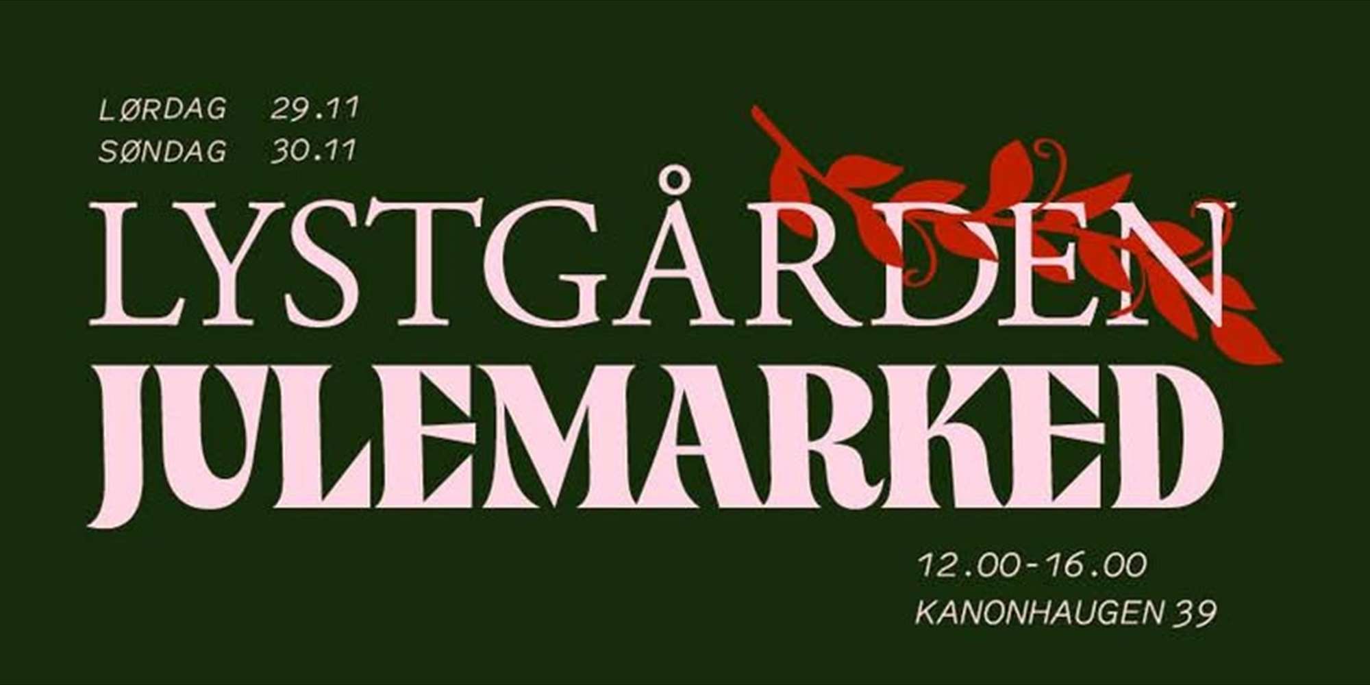Lystgårdens julemarked
