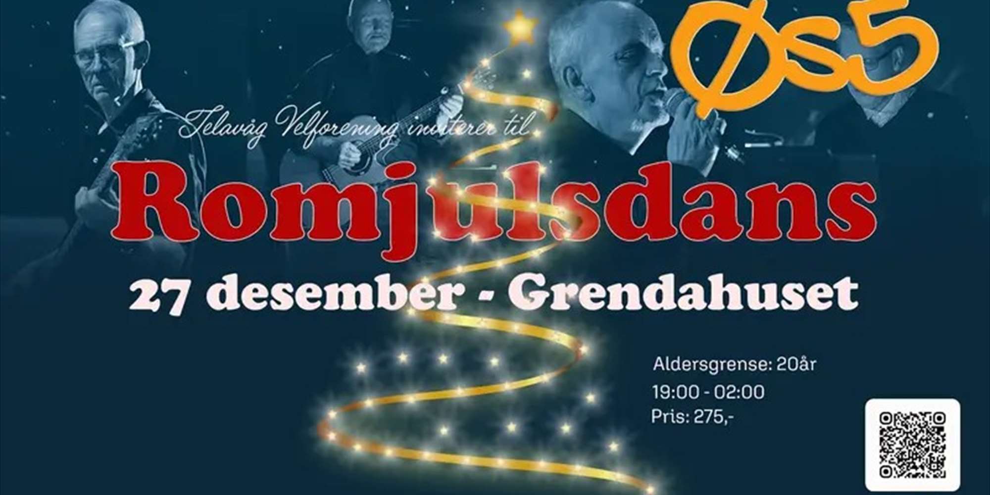 Romjulsdans med Øs4 i Telavåg.