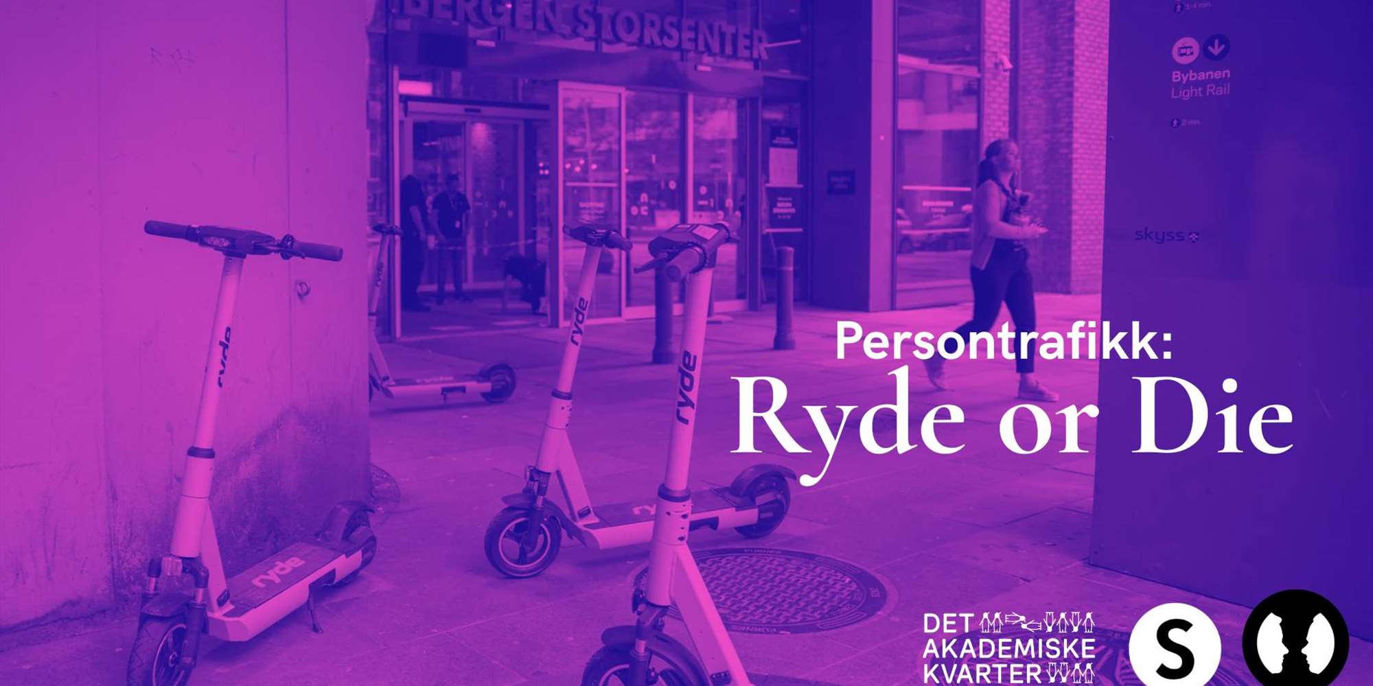 Persontrafikk: Ryde or die