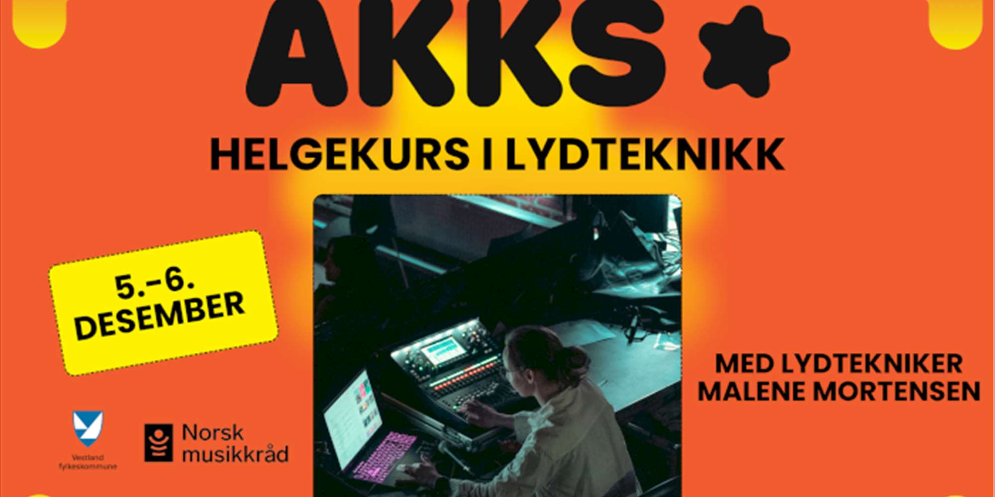 Helgekurs: Lydteknikk