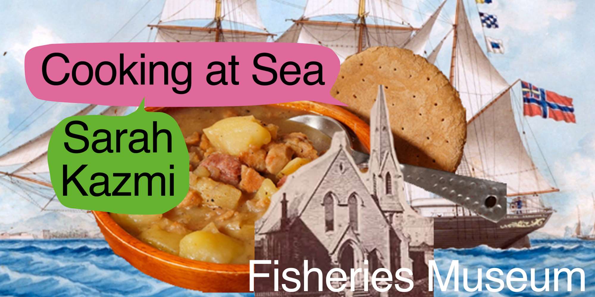 Cooking at Sea with Sarah Kazmi