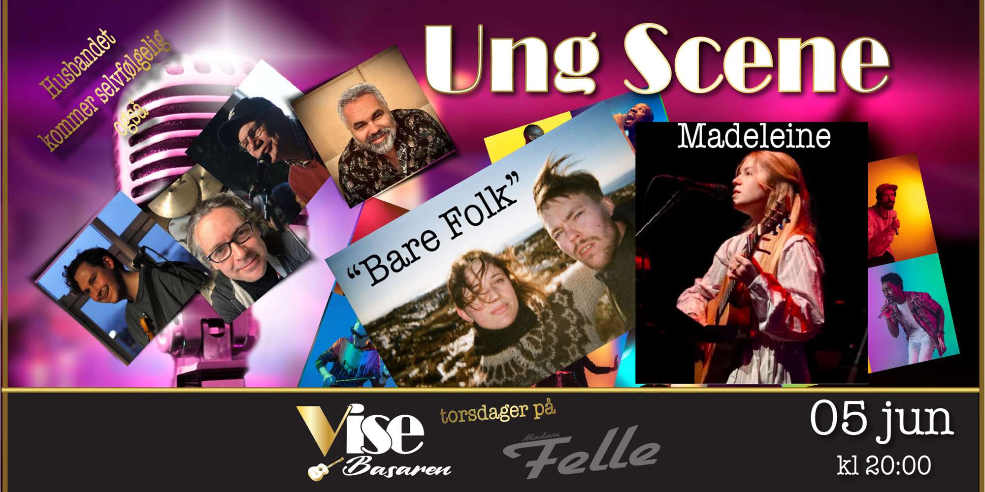 UNGE TALENTER I VISEBASAREN