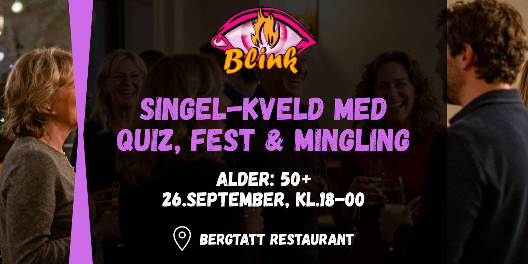 Fest og quiz for single