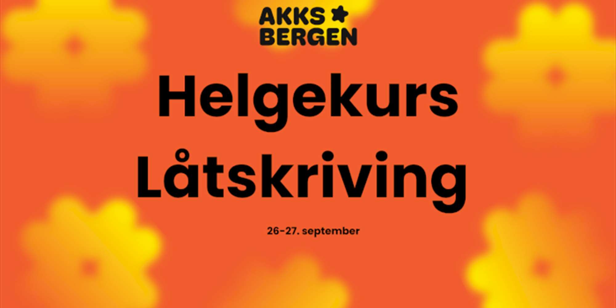 Helgekurs: Låtskriving
