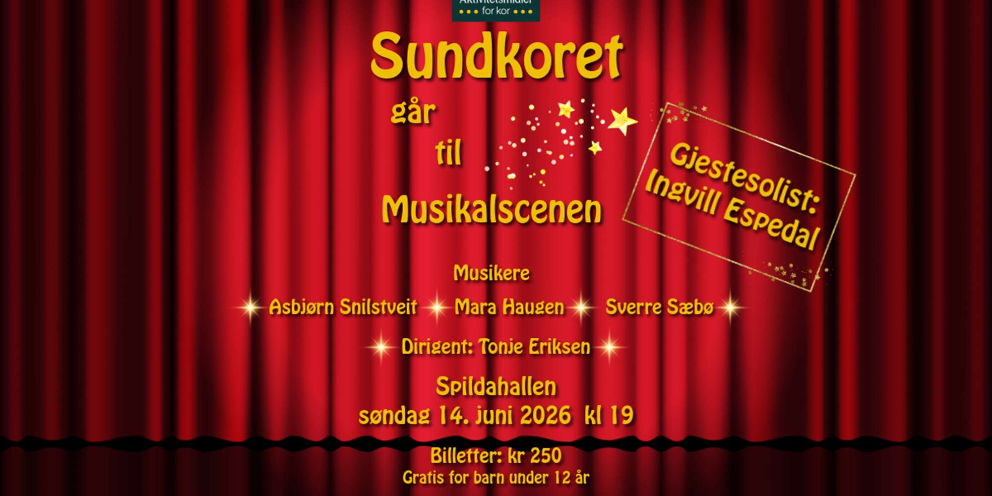 Sundkoret går til musikalscenen!