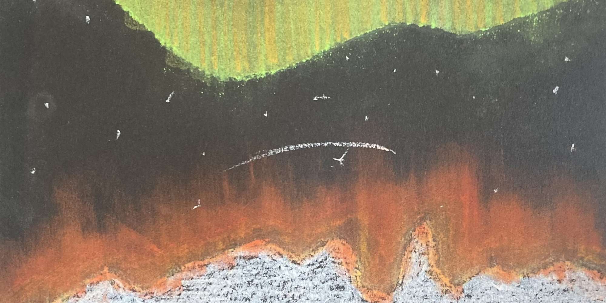 Folkeverksted: Vinterstemning med pastell kritt