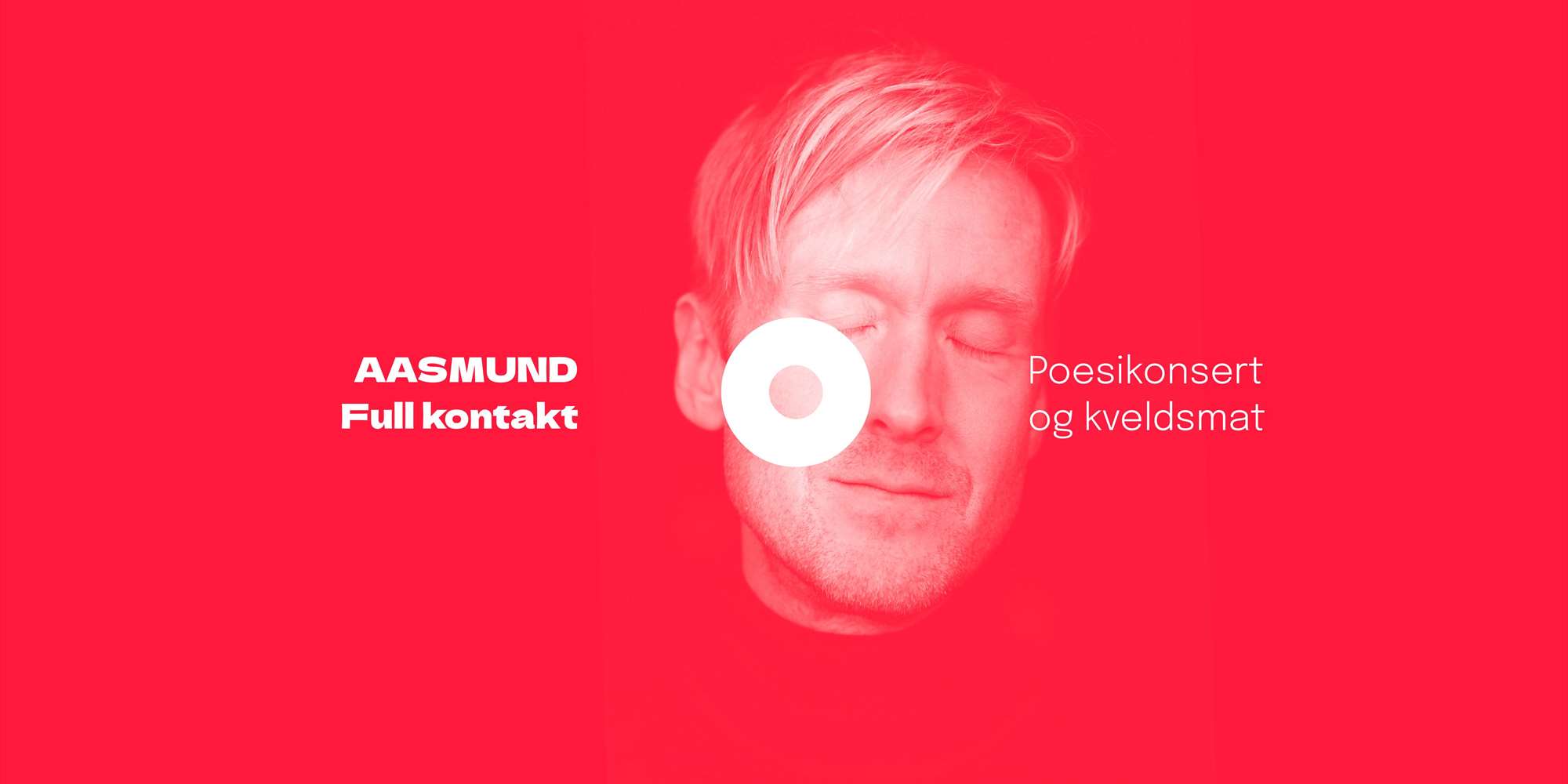 AASMUND / Poesikonsert og kveldsmat hos Marit