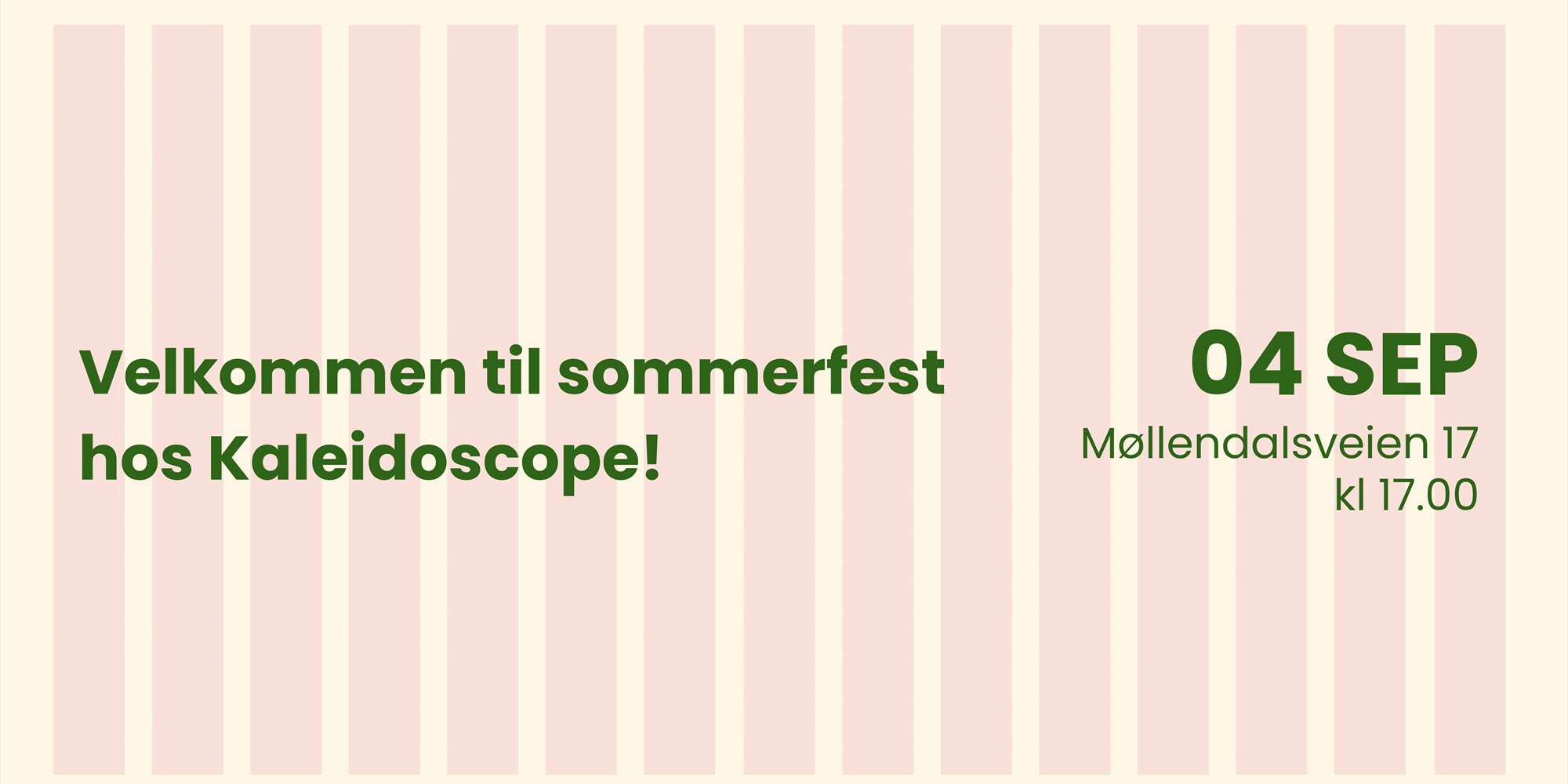 Sommerfest - Kaleidoscope