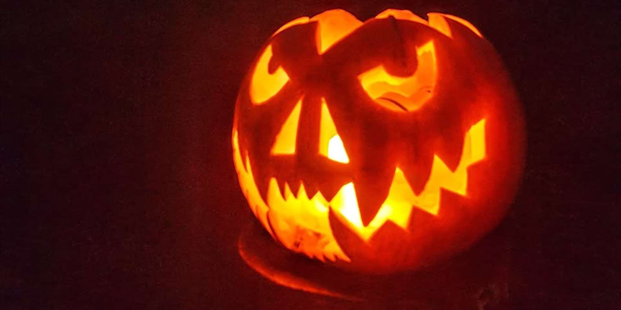 Prærielandsbyen "pynta" til Halloween