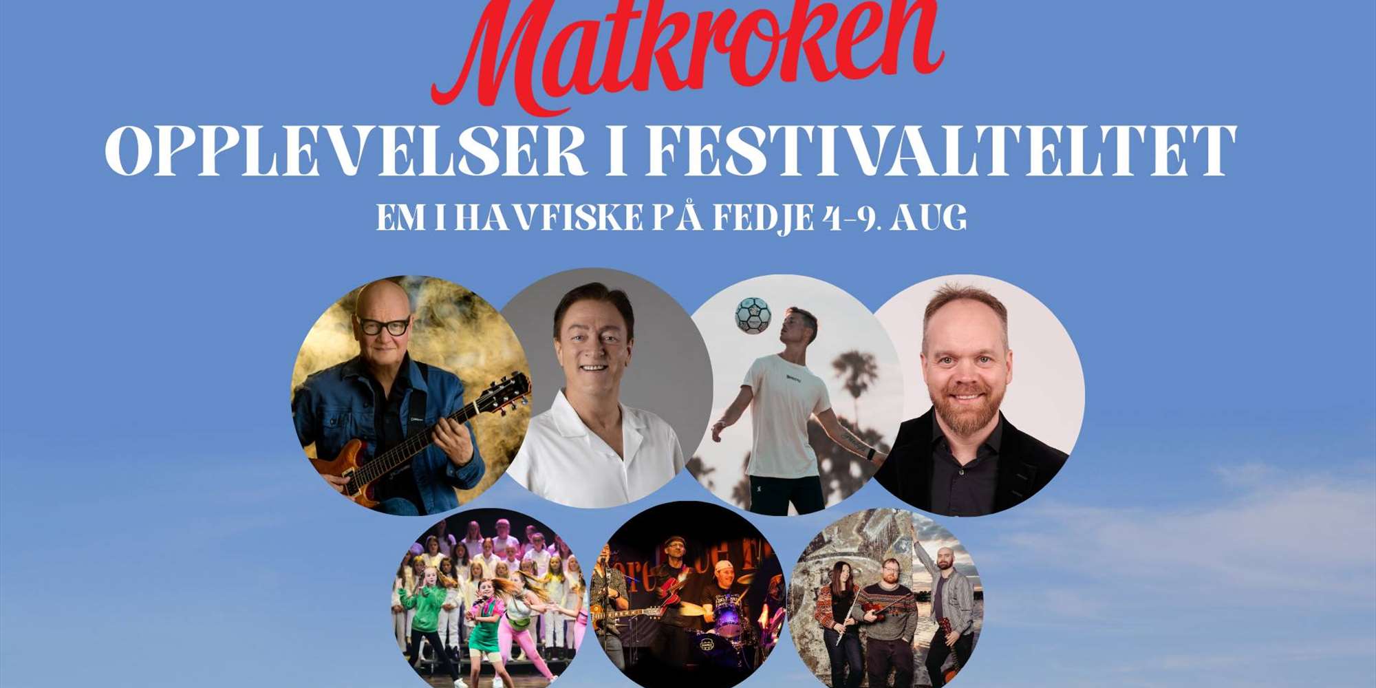 Festivalteltet under EM i havfiske på Fedje